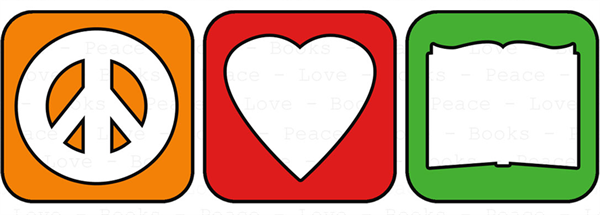 peace love read peace love read